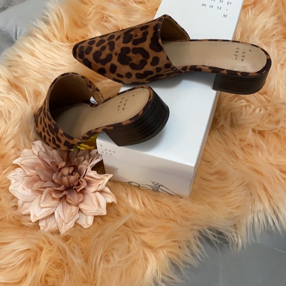 NEW! Codi Leopard Mule Slides - Picture 3 of 6